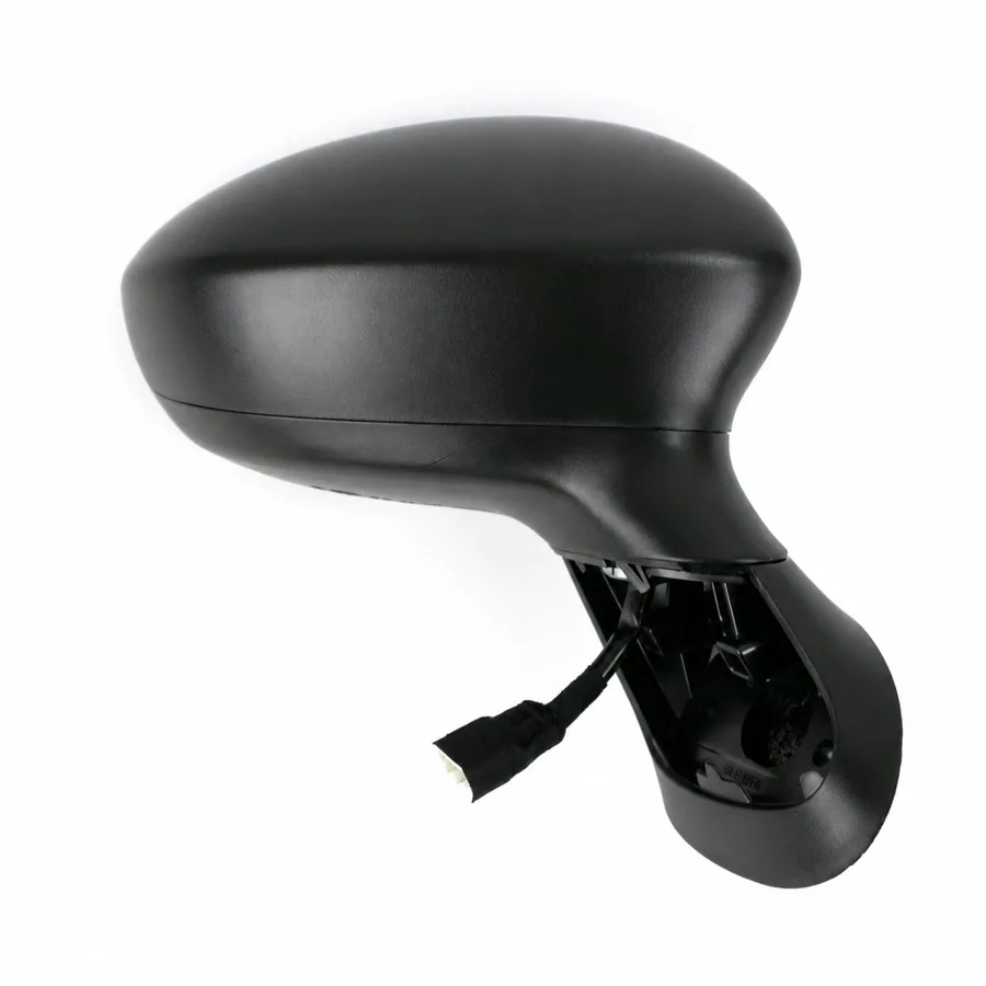 Fiat Punto Right Heated Electric Complete Mirror Unit, Black (2012–2018)
