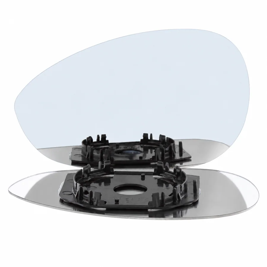 Fiat Punto Evo Left Convex Clip-on Mirror Glass (2010–2012)