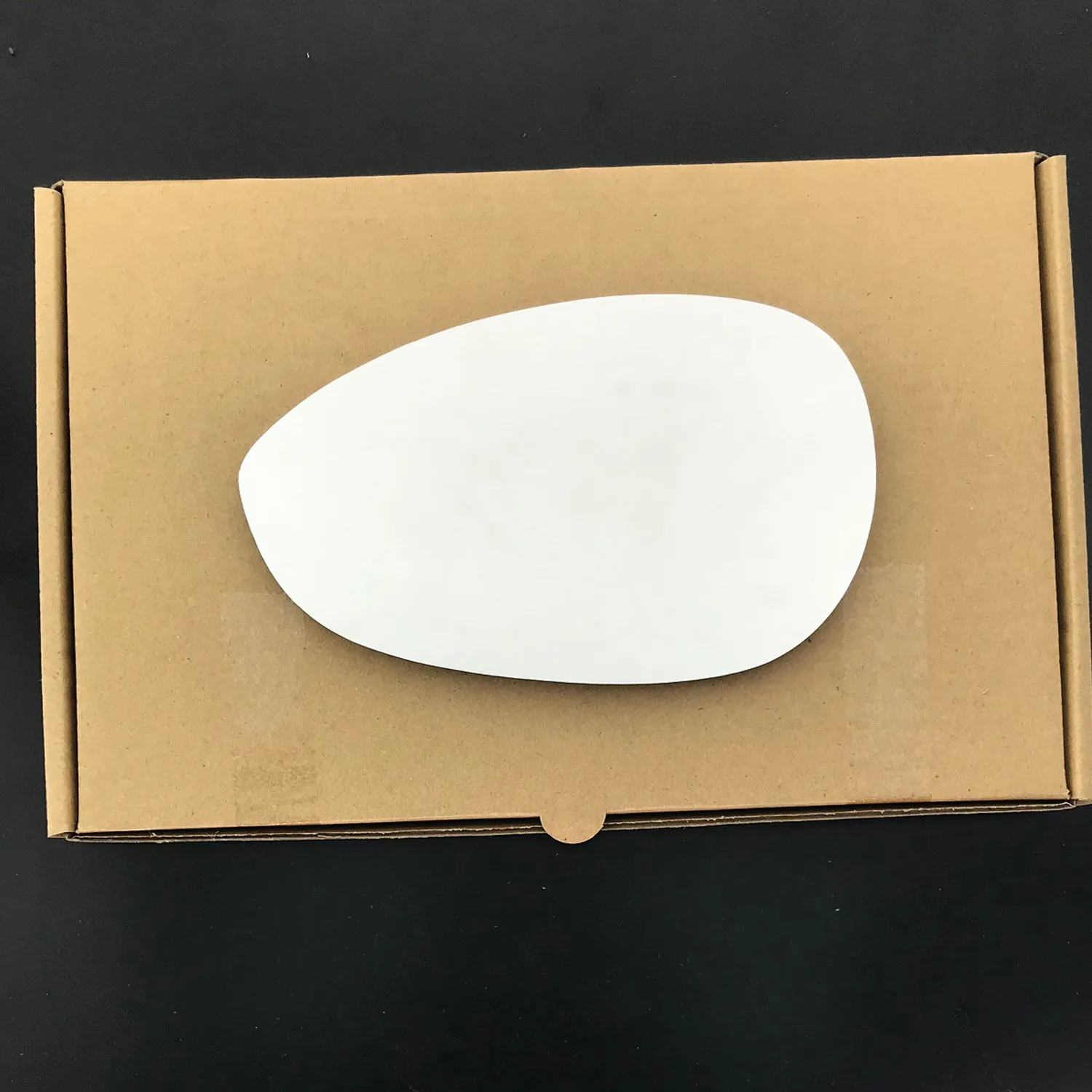 Fiat Punto Left Convex Stick-on Mirror Glass (2007 onwards)