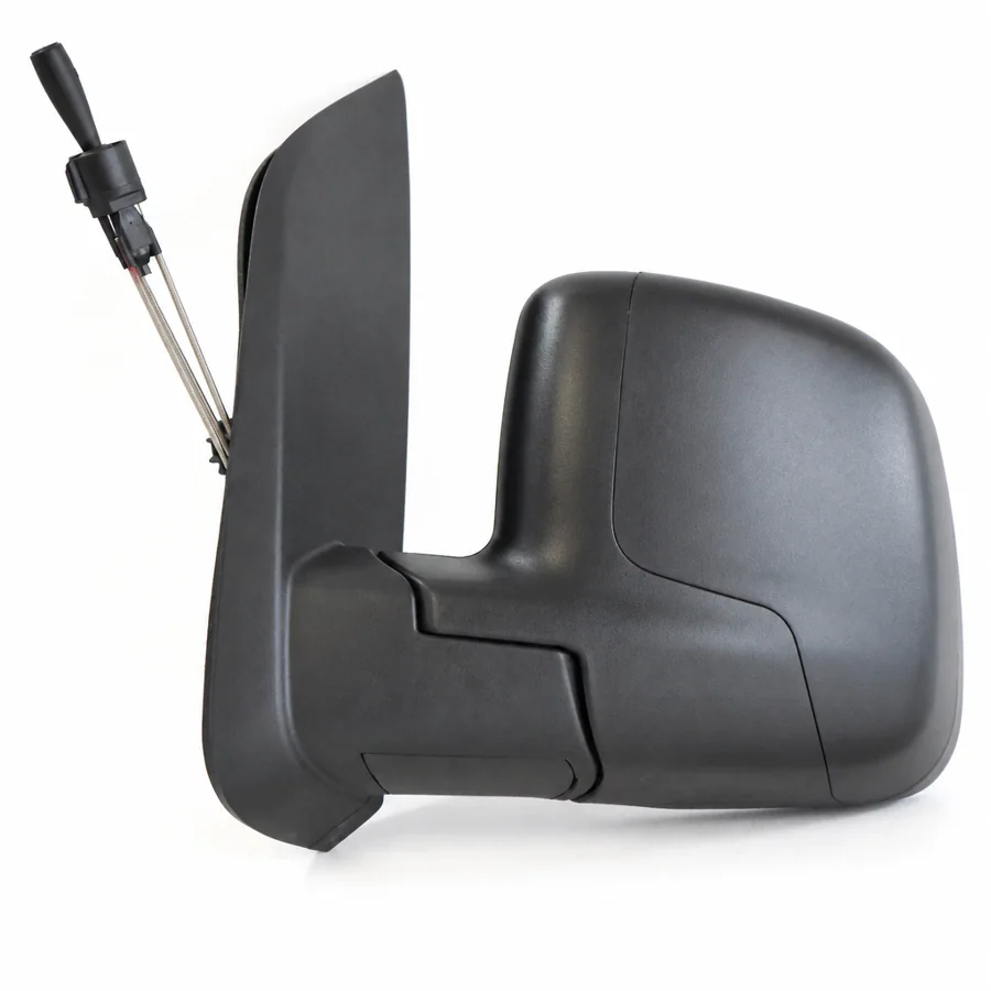 Fiat Qubo Left Complete Mirror Unit, Black (2008–2020)