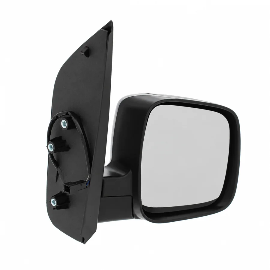 Fiat Qubo Right Heated Electric Complete Mirror Unit, Black (2008–2020) — photograph 3