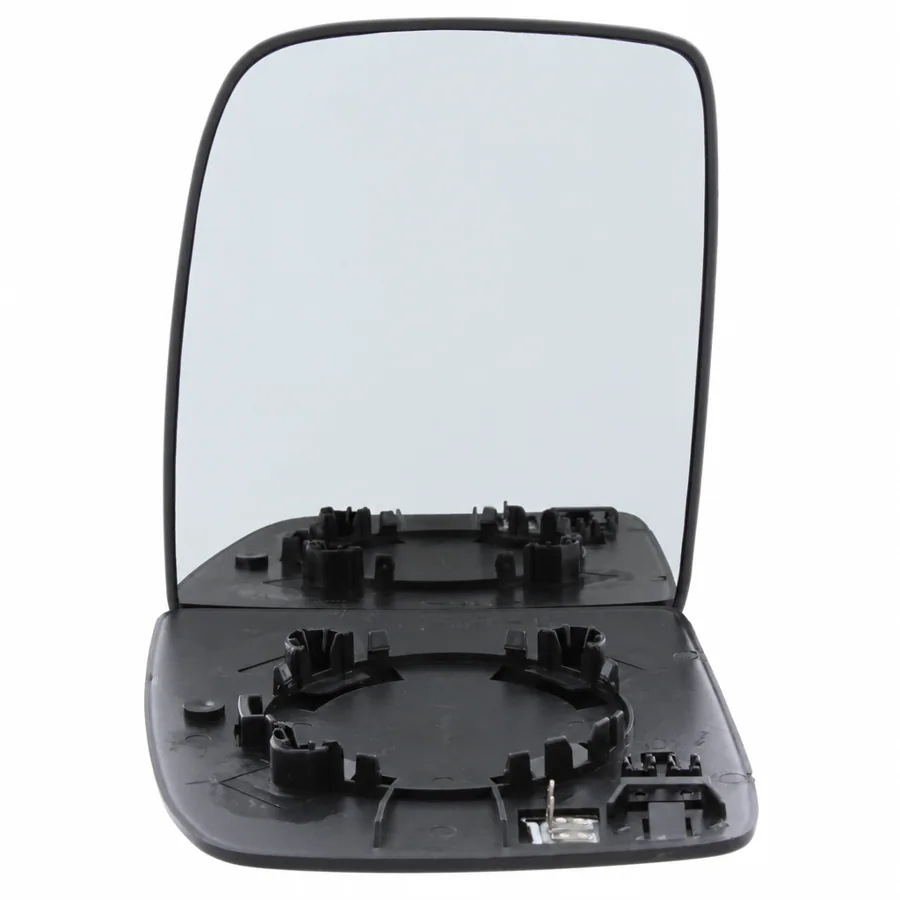 Fiat Scudo Left Heated Convex Clip-on Mirror Glass (2007–2017) — Upper Glass - To Suit Twin Glass Mirror