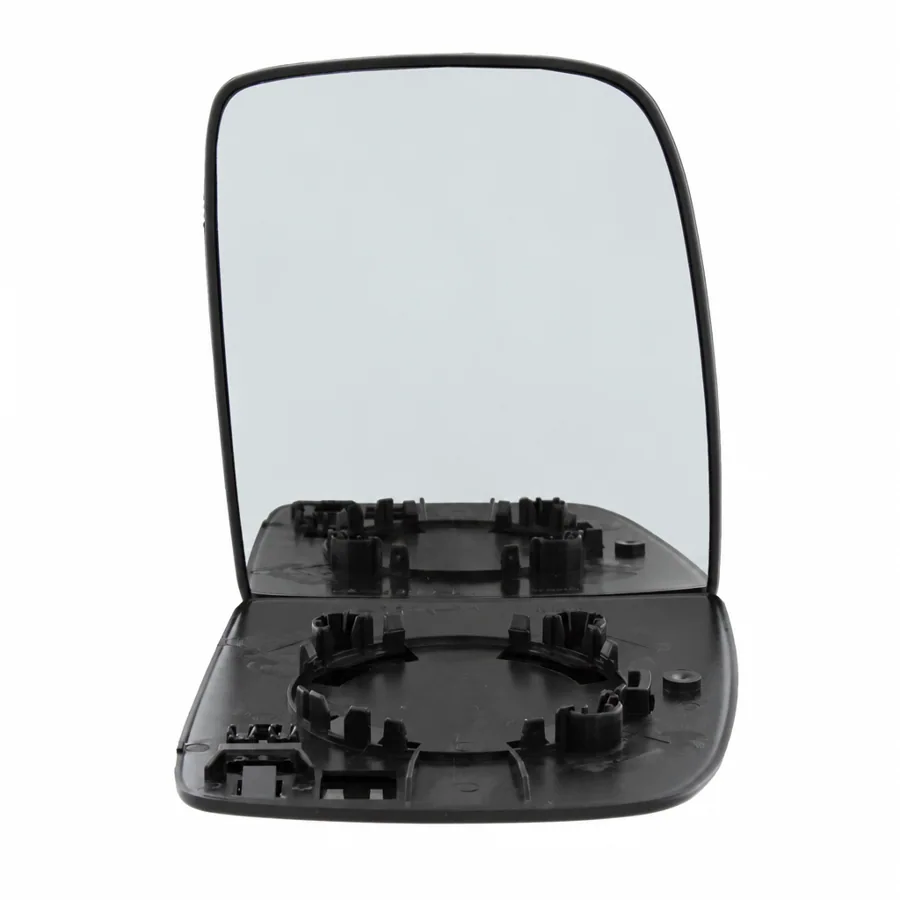 Fiat Scudo Right Convex Clip-on Mirror Glass (2007–2017) — Upper Glass - To Suit Twin Glass Mirror