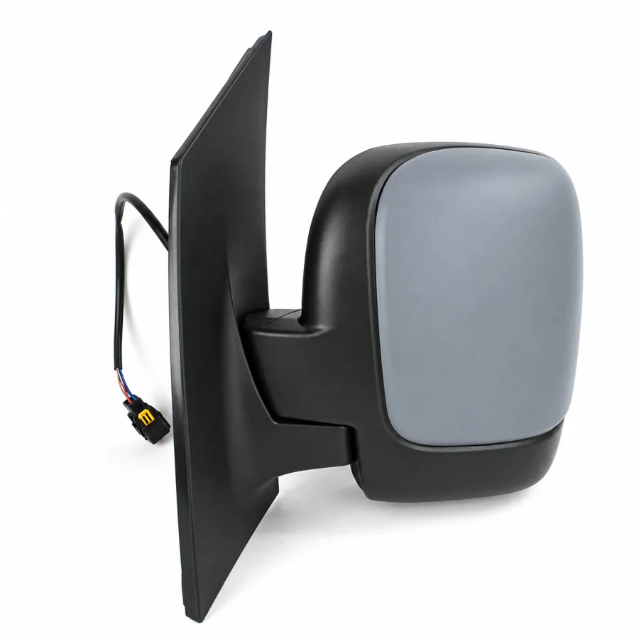 Fiat Scudo Left Heated Electric Complete Mirror Unit, Primed (2007–2017) — Single Glass