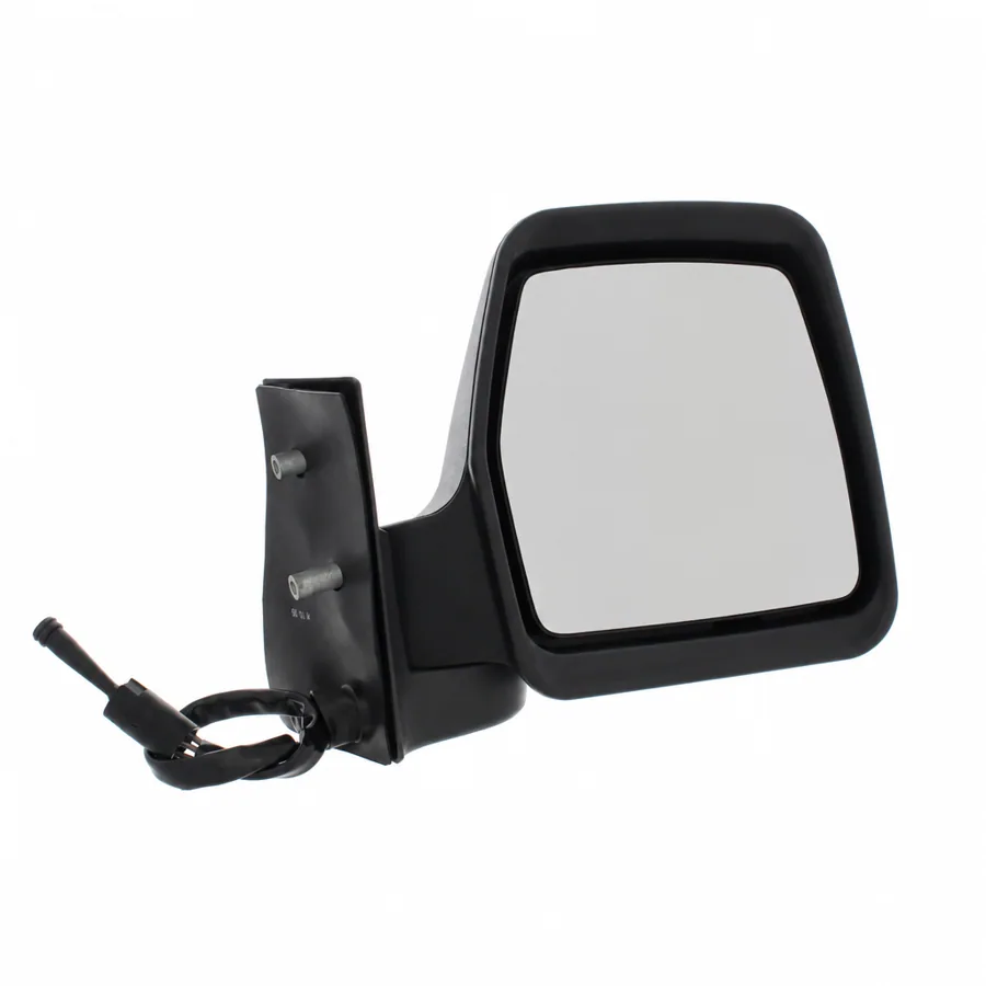 Fiat Scudo Right Complete Mirror Unit, Black (1996–2006) — Adjustment: Cable — photograph 2