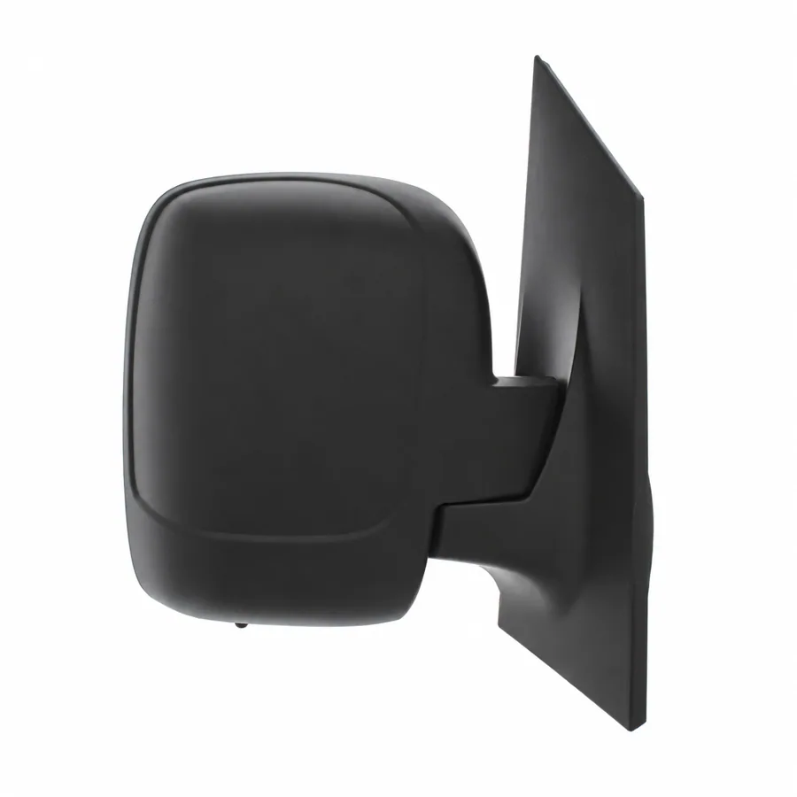 Fiat Scudo Right Heated Electric Complete Mirror Unit, Black (2007–2017) — Twin Glass — photograph 2
