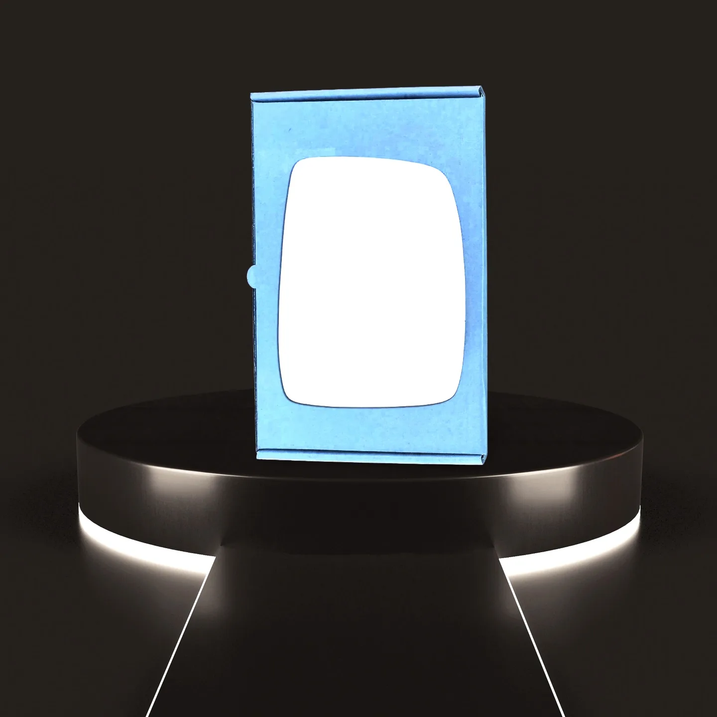 Fiat Scudo Right Convex Stick-on Mirror Glass (2007–2018) — Note: Single Glass Version.