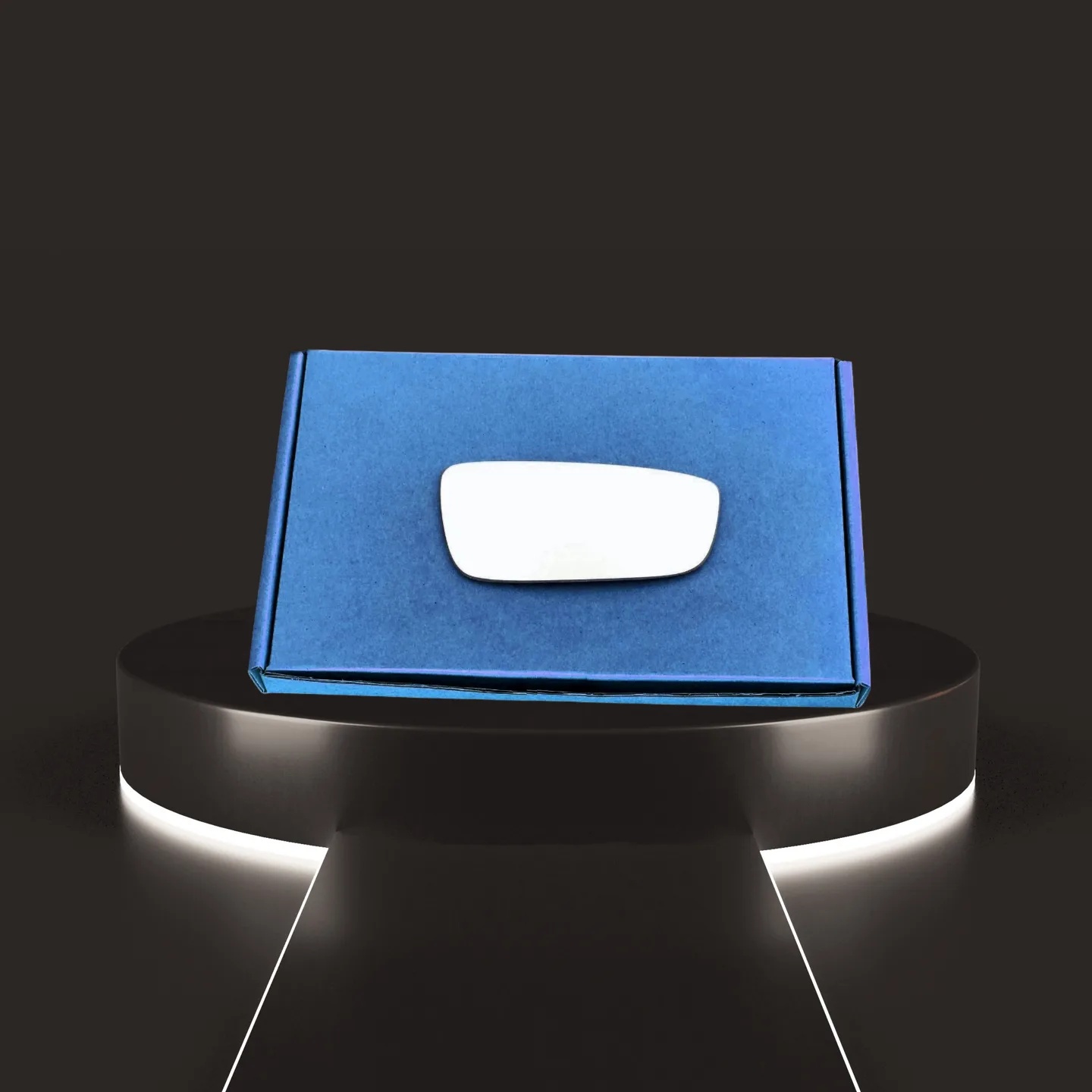 Fiat Scudo Right Stick-on Mirror Glass (2007–2018)