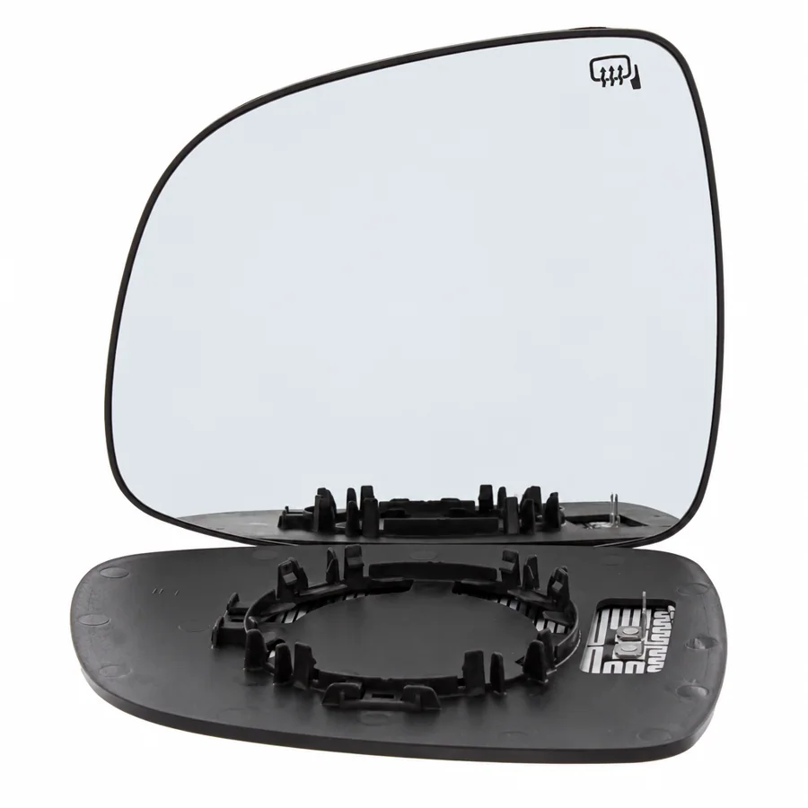 Fiat Sedici Left Heated Convex Clip-on Mirror Glass (2006–2012)
