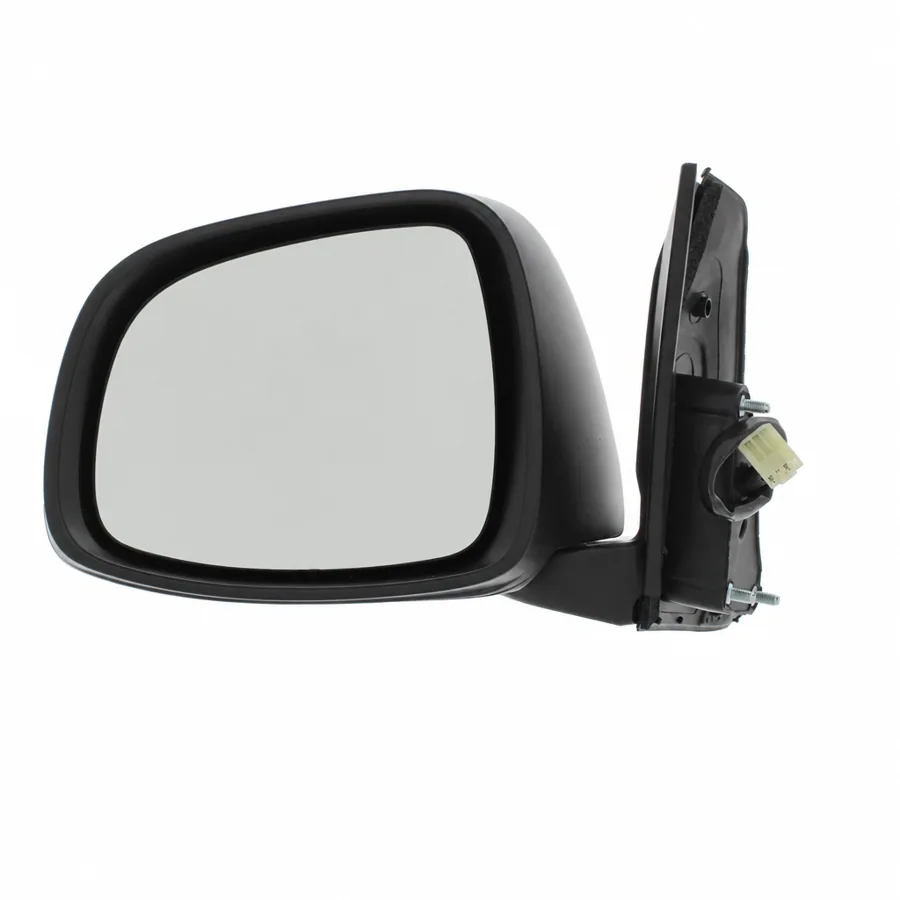 Fiat Sedici Left Electric Complete Mirror Unit, Black Textured (2006–2012) — photograph 2