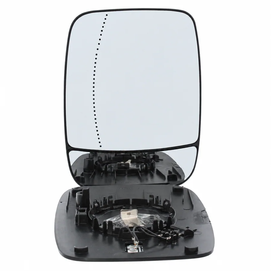 Fiat Talento Left Heated Aspherical Clip-on Mirror Glass (2016–2022)