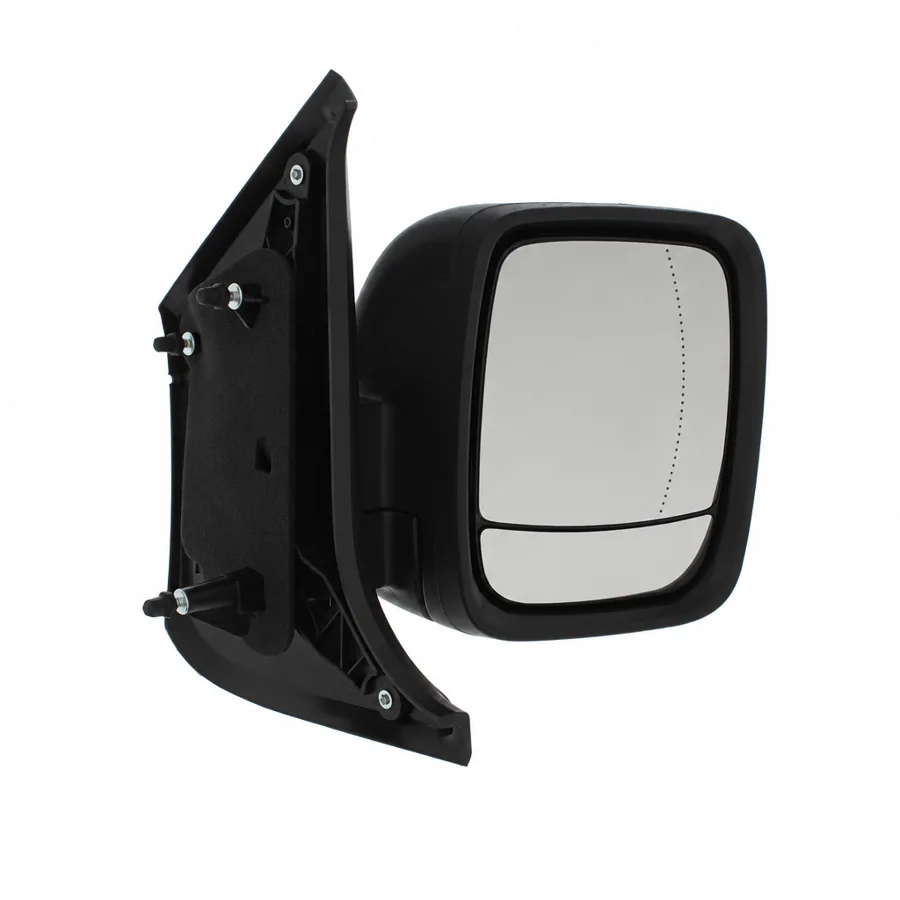 Fiat Talento Right Complete Mirror Unit, Black - Textured (2016–2022) — photograph 2