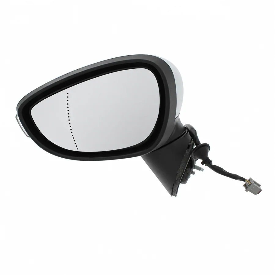 Ford B-MAX Left Heated Power Folding Complete Mirror Unit, Primed (2012–2018) — photograph 3