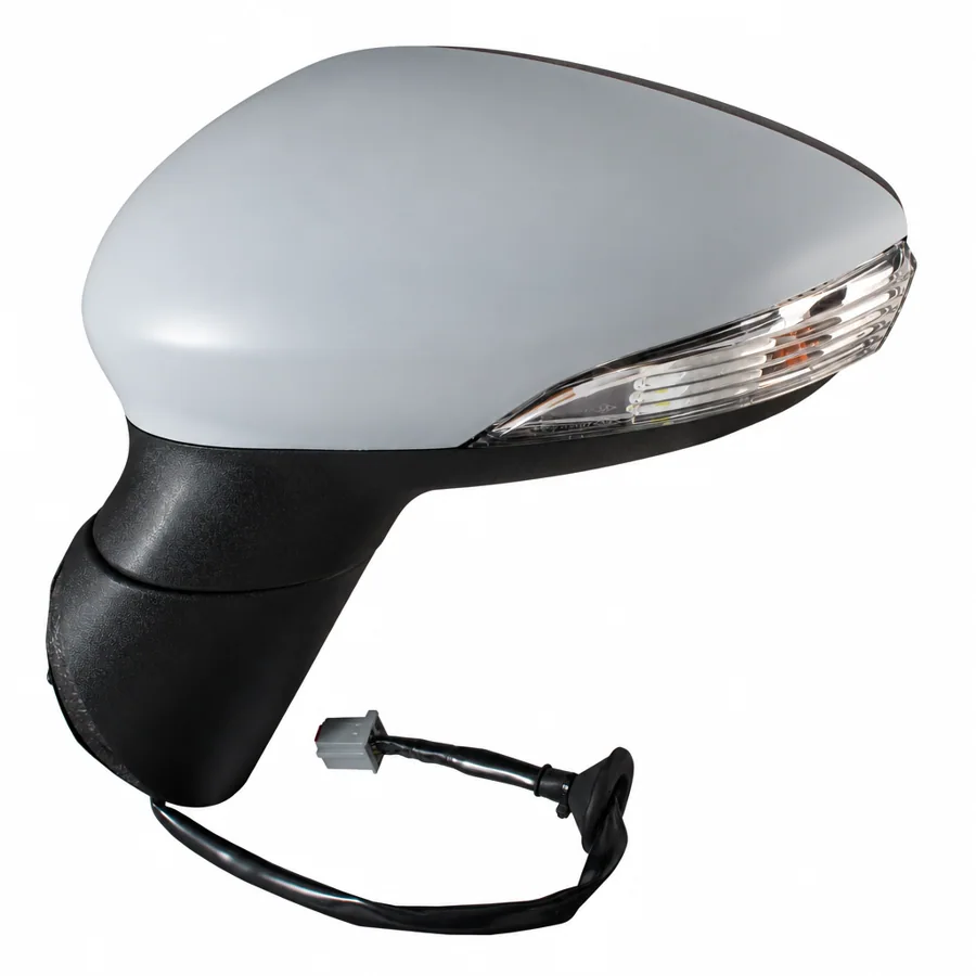 Ford B-MAX Left Heated Power Folding Complete Mirror Unit, Primed (2012–2018)