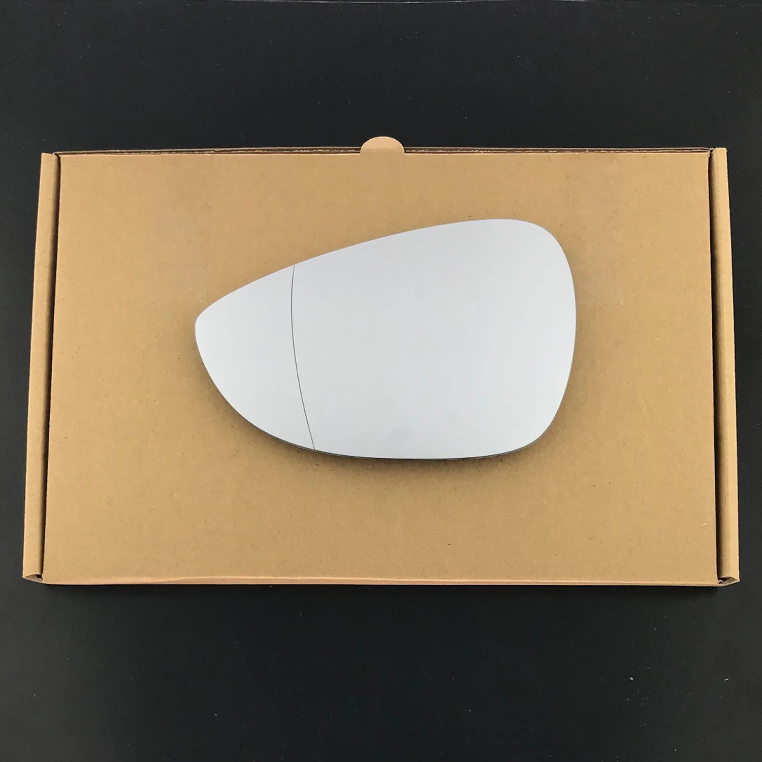 Ford B-MAX Left Wide Angle Stick-on Mirror Glass (2012–2018)