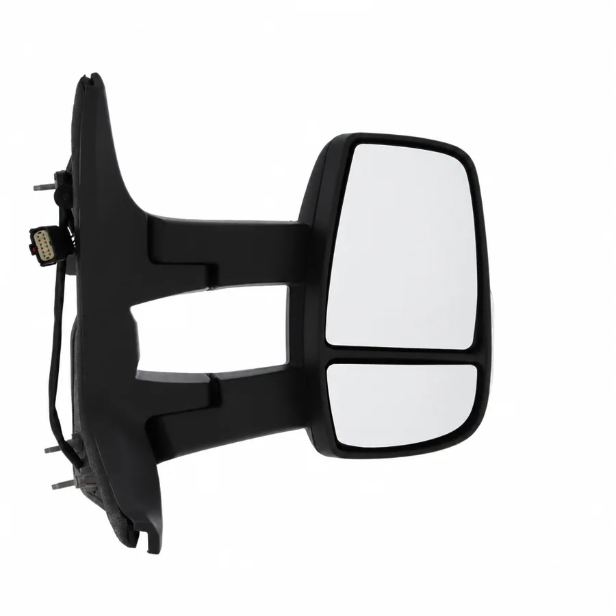 Ford E-Transit Right Heated Electric Complete Mirror Unit, Black - Textured (2022 onwards) — With indicator — photograph 2