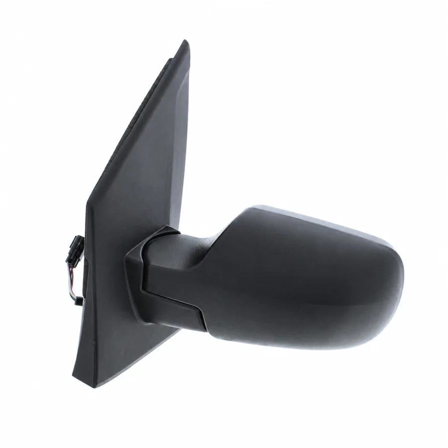 Ford Fiesta Left Heated Electric Complete Mirror Unit, Black (2002–2005)