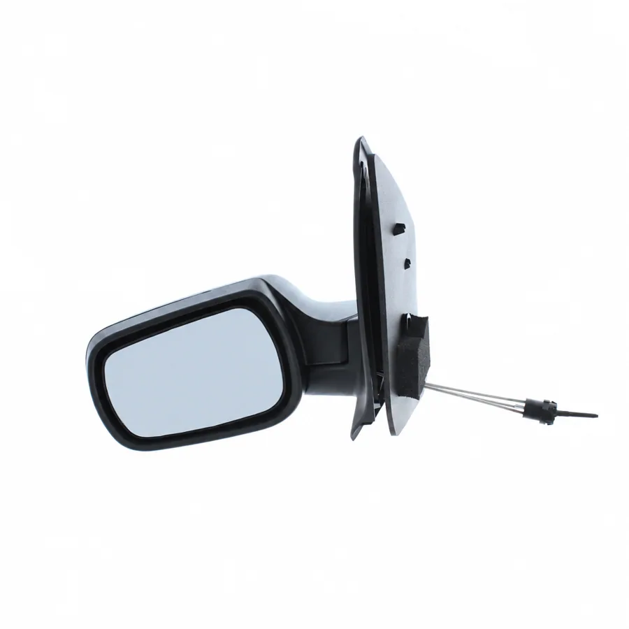 Ford Fiesta Left Complete Mirror Unit, Black (2002–2009) — photograph 2