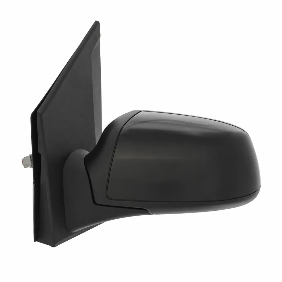 Ford Fiesta Left Heated Electric Complete Mirror Unit, Paintable - Black (2004–2009) — photograph 2