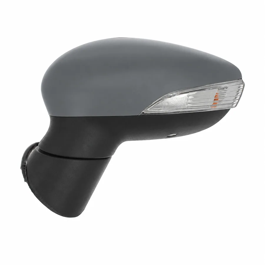 Ford Fiesta Left Heated Power Folding Complete Mirror Unit, Primed (2012–2018) — photograph 2