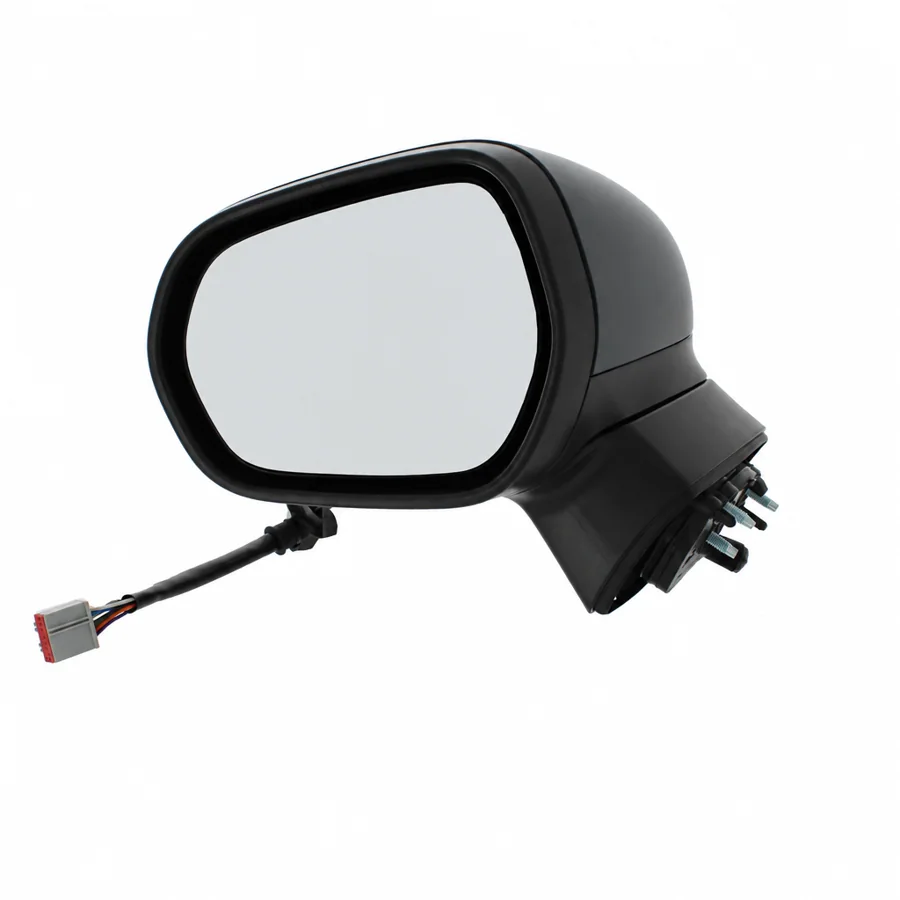 Ford Fiesta Left Heated Power Folding Complete Mirror Unit, Primed (2017–2024) — Puddle Light: Yes - LED — photograph 2