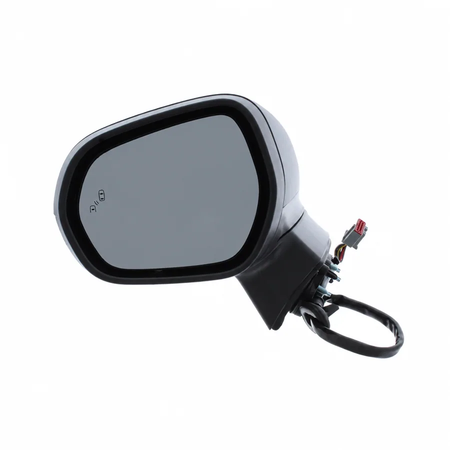Ford Fiesta Left Heated Power Folding Complete Mirror Unit, Primed (2017–2024) — With puddle light — photograph 2