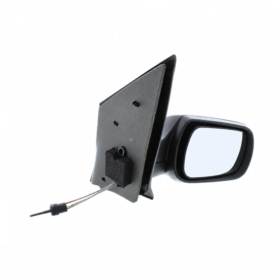 Ford Fiesta Right Complete Mirror Unit, Black (2002–2009) — photograph 2