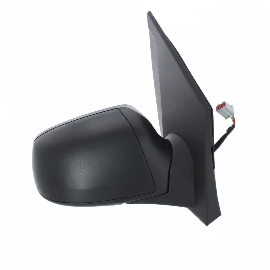Ford Fiesta Right Heated Electric Complete Mirror Unit, Paintable - Black (2004–2009) — photograph 2