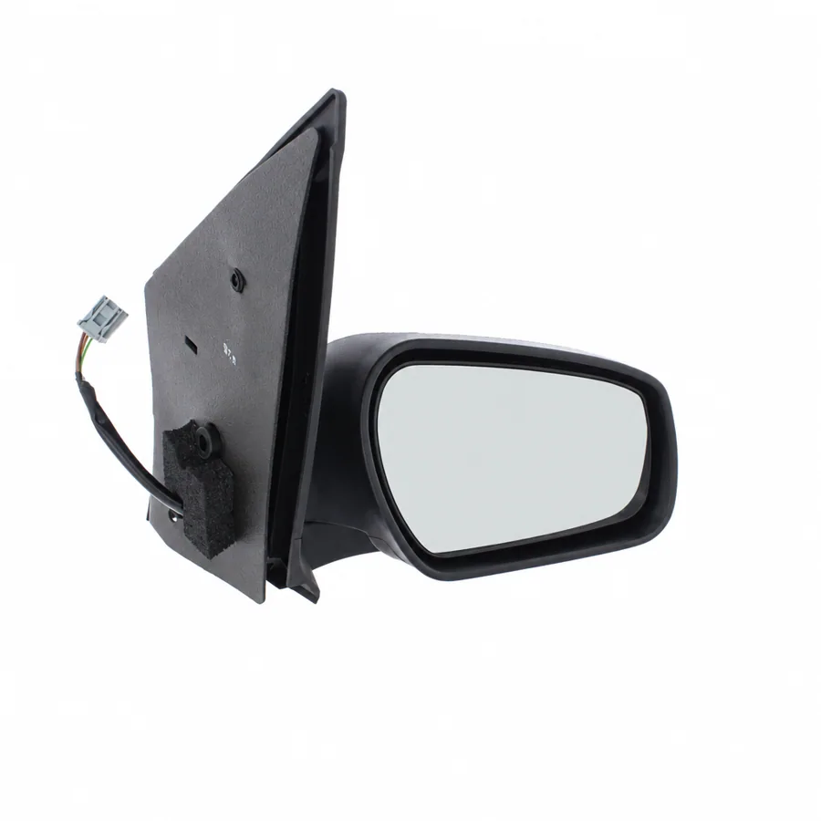 Ford Fiesta Right Heated Electric Complete Mirror Unit, Paintable - Black (2004–2009) — photograph 3