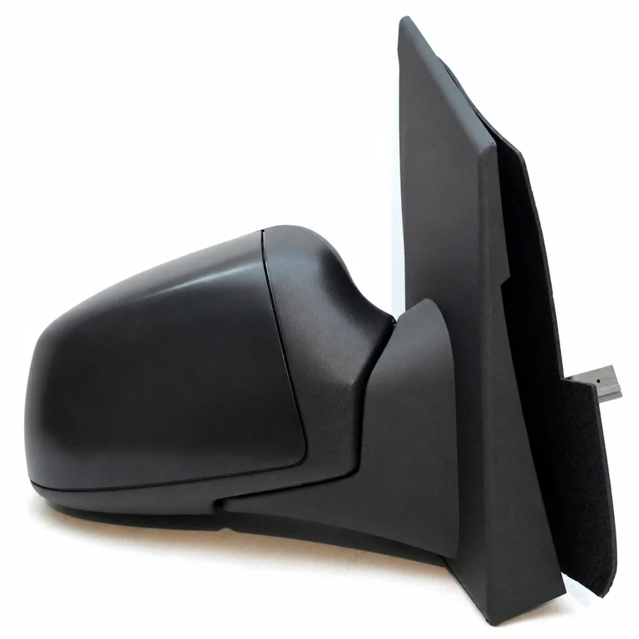 Ford Fiesta Right Heated Electric Complete Mirror Unit, Paintable - Black (2004–2009)