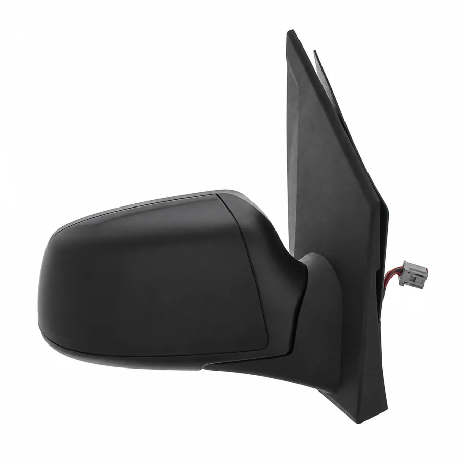 Ford Fiesta Right Heated Power Folding Complete Mirror Unit, Paintable - Black (2004–2009) — photograph 2