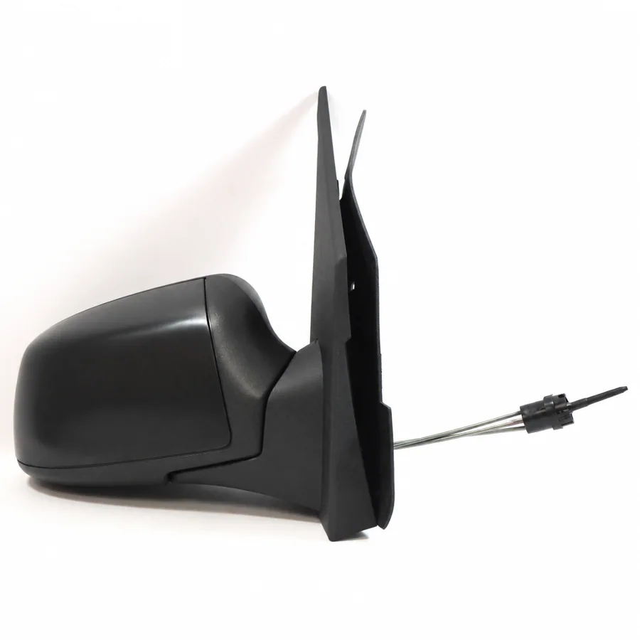 Ford Fiesta Right Complete Mirror Unit, Paintable - Black (2004–2009)