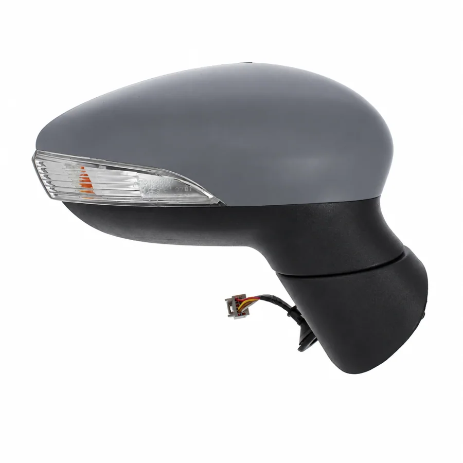 Ford Fiesta Right Heated Electric Complete Mirror Unit, Primed (2012–2018) — photograph 2