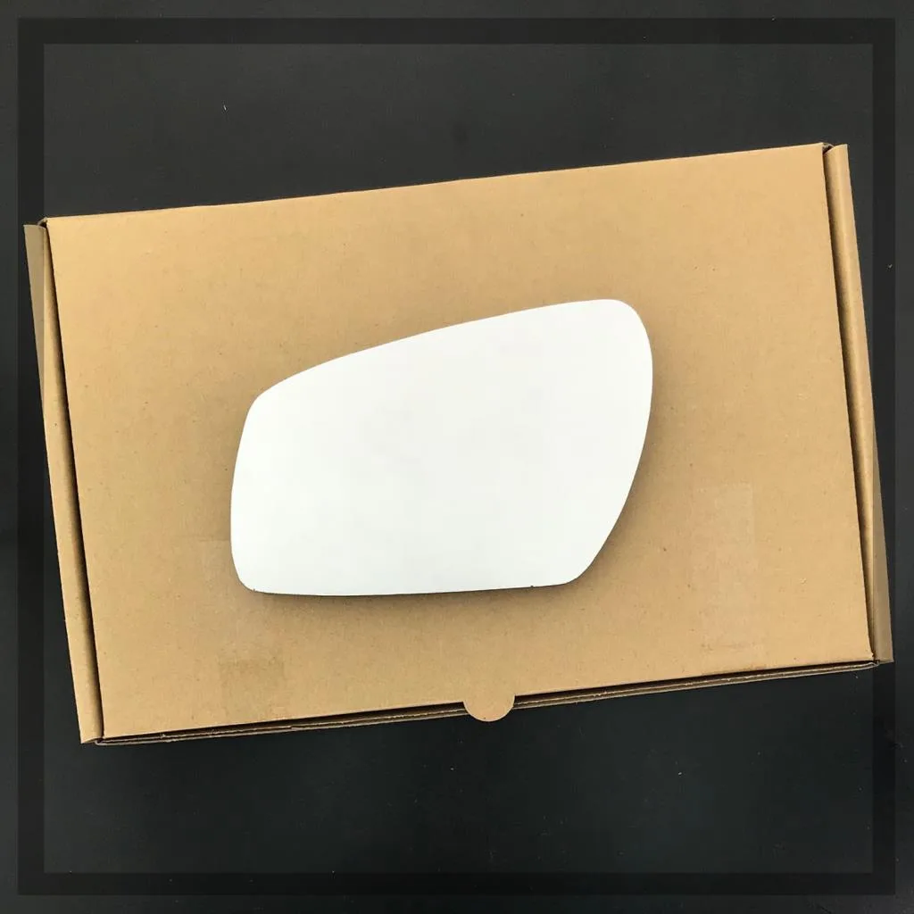 Ford Fiesta Left Convex Stick-on Mirror Glass (2001–2008)