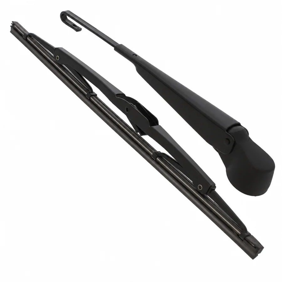 Ford Fiesta 25 cm Metal Wiper Arm and Blade Set (2002–2009)