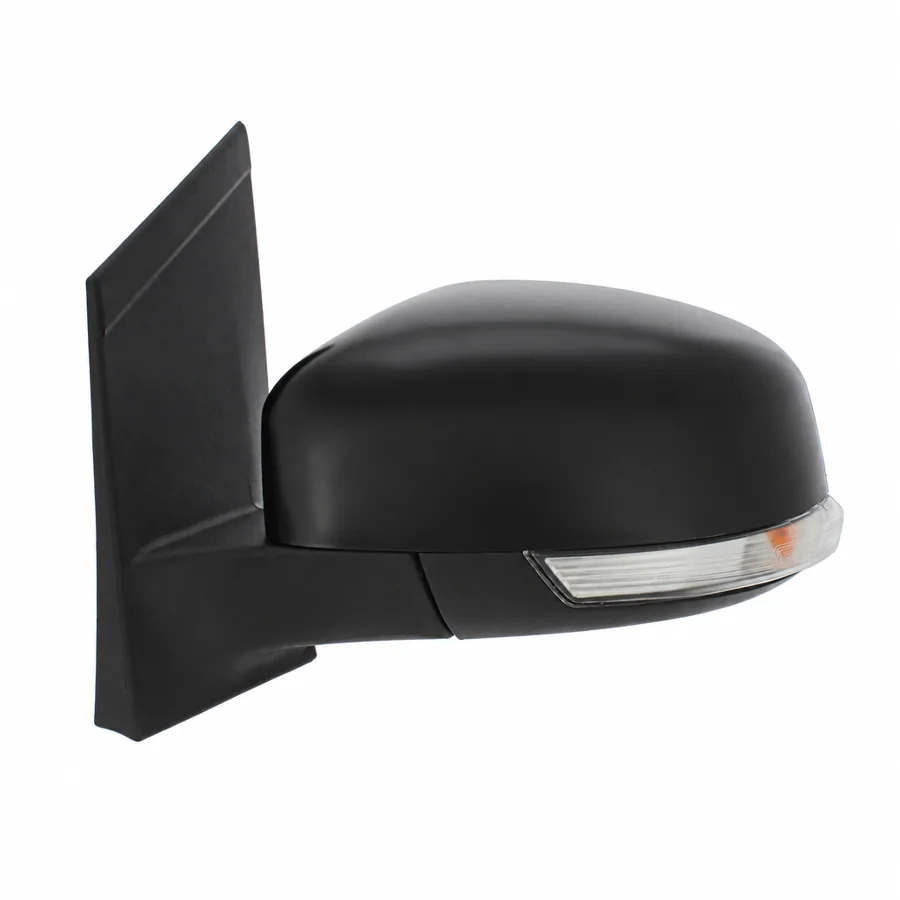 Ford Focus Left Heated Electric Complete Mirror Unit, Black - Textured (2008–2012) — photograph 2