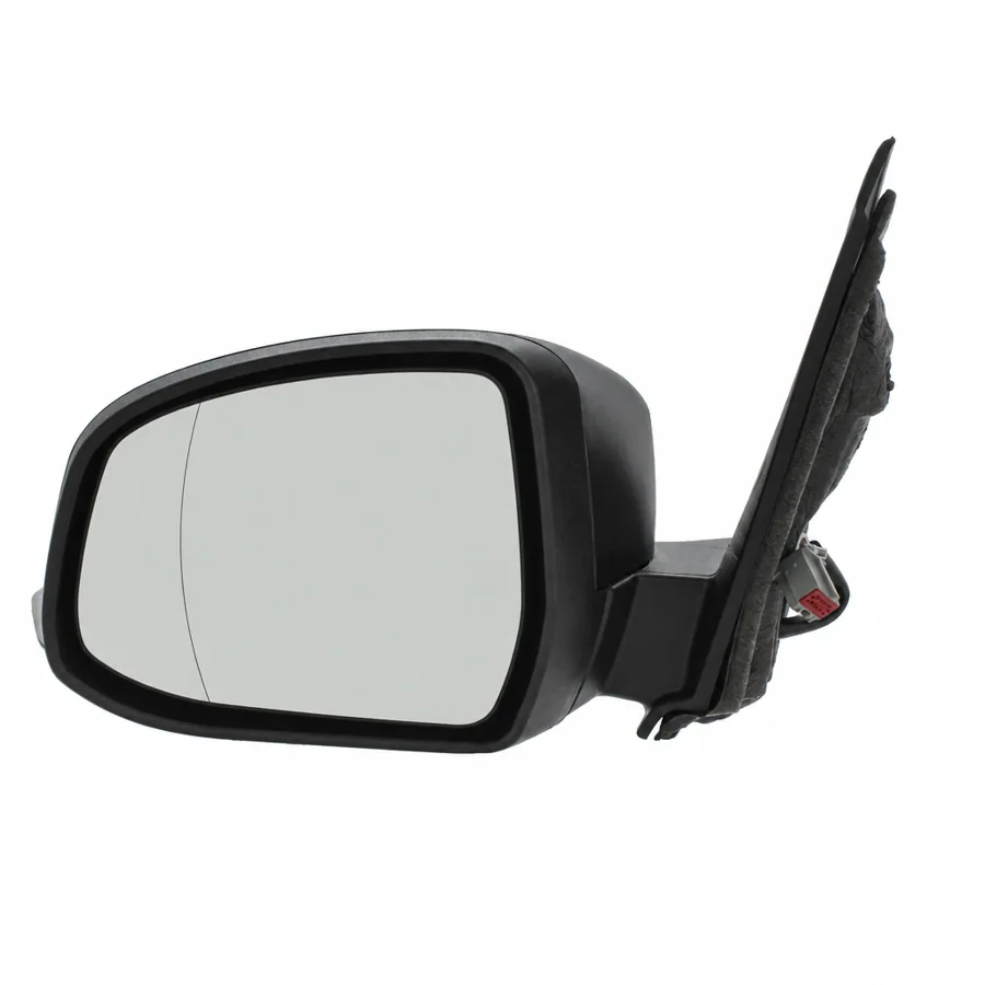 Ford Focus Left Heated Electric Complete Mirror Unit, Black - Textured (2008–2012) — photograph 3
