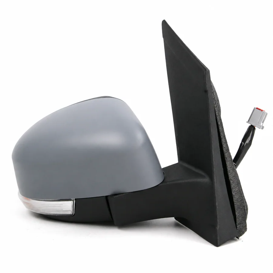 Ford Focus Left Heated Power Folding Complete Mirror Unit, Primed (2008–2012)