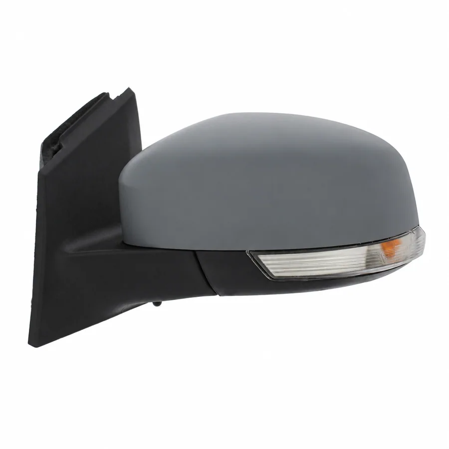 Ford Focus Left Heated Power Folding Complete Mirror Unit, Primed (2011–2019) — photograph 2