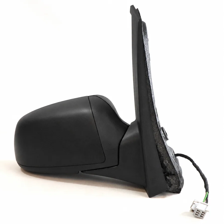 Ford Focus Right Heated Electric Complete Mirror Unit, Paintable - Black (2003–2007)