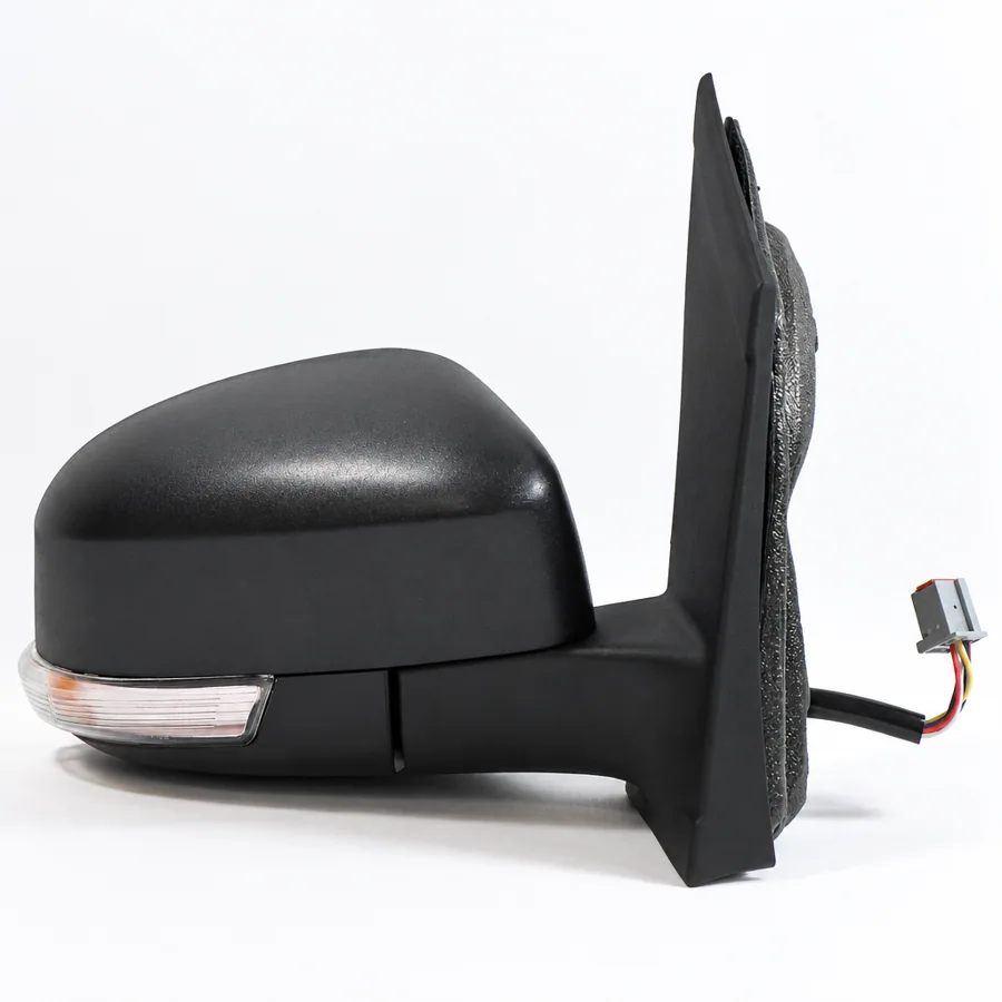Ford Focus Right Heated Electric Complete Mirror Unit, Black - Textured (2008–2012)