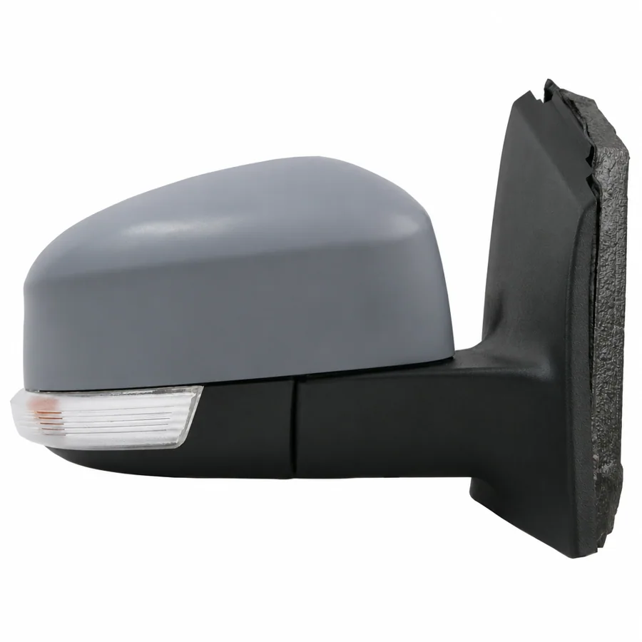 Ford Focus Right Heated Power Folding Complete Mirror Unit, Primed (2011–2019)