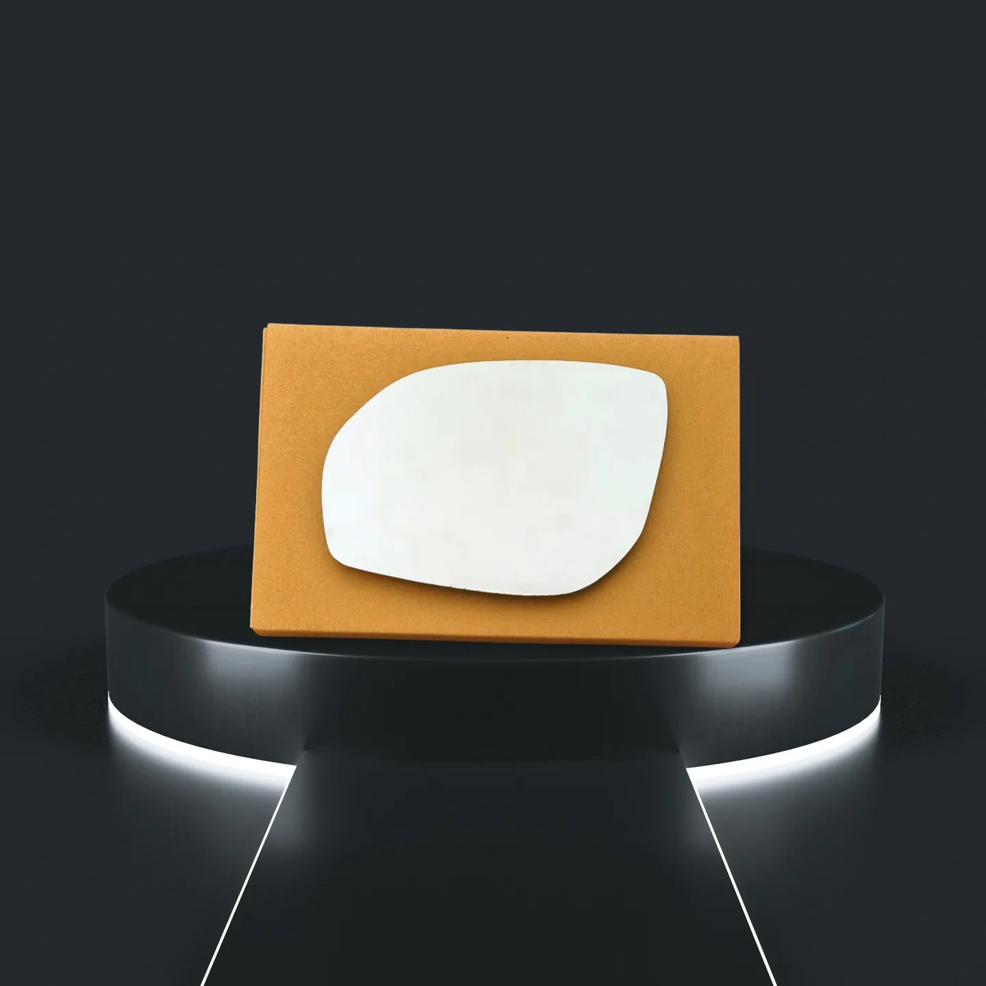 Ford Focus Left Wide Angle Stick-on Mirror Glass (2018–2024)