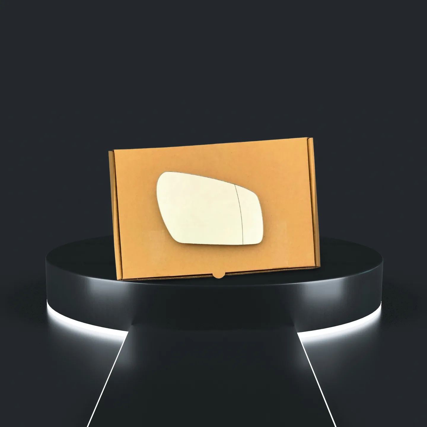 Ford Focus Right Wide Angle Stick-on Mirror Glass (2005–2007)