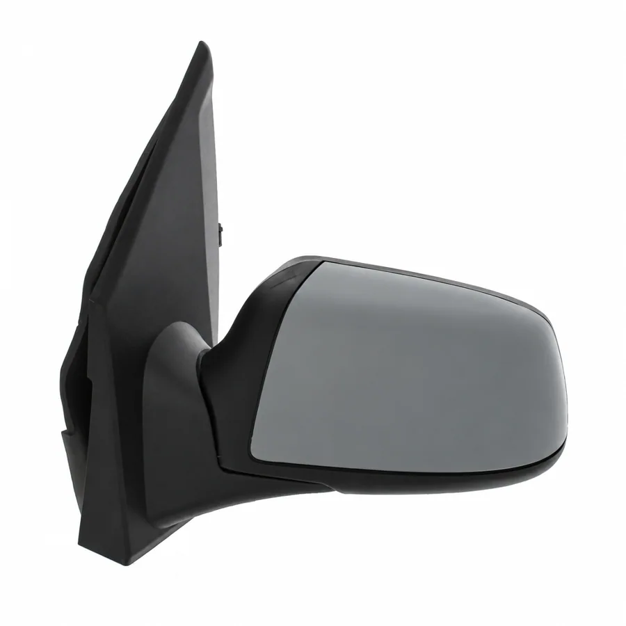 Ford Fusion Left Heated Electric Complete Mirror Unit, Paintable - Black (2006–2012)