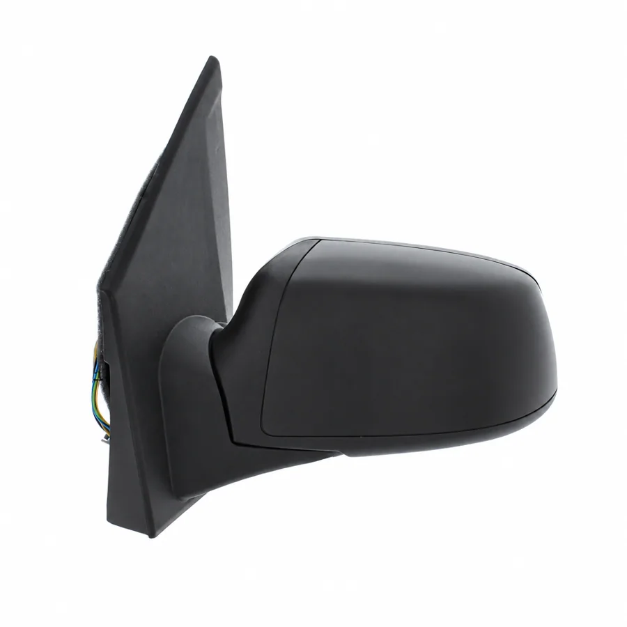 Ford Fusion Left Heated Power Folding Complete Mirror Unit, Paintable - Black (2006–2012)
