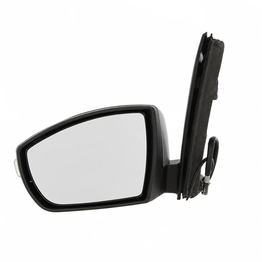 Ford Grand C-MAX Left Heated Electric Complete Mirror Unit, Primed (2015–2019) — photograph 2