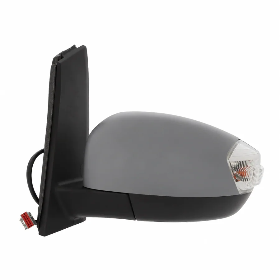 Ford Grand C-MAX Left Heated Electric Complete Mirror Unit, Primed (2015–2019)