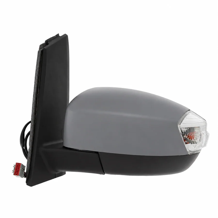 Ford Grand C-MAX Left Heated Power Folding Complete Mirror Unit, Primed (2015–2019)