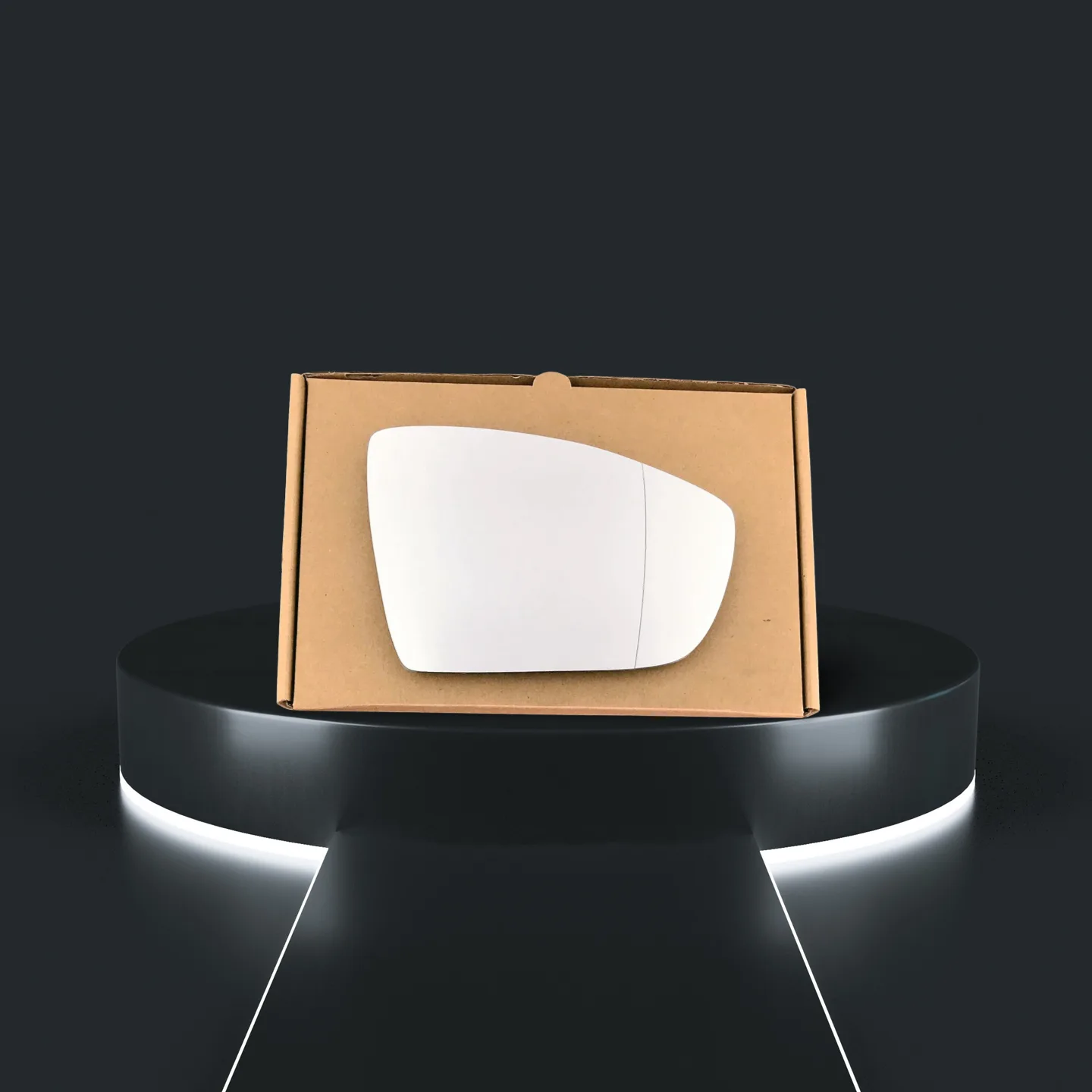 Ford Kuga Right Wide Angle Stick-on Mirror Glass (2012–2020)